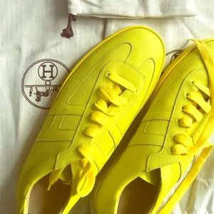 New Hermes  sneakers Olympics Epson lime size 43